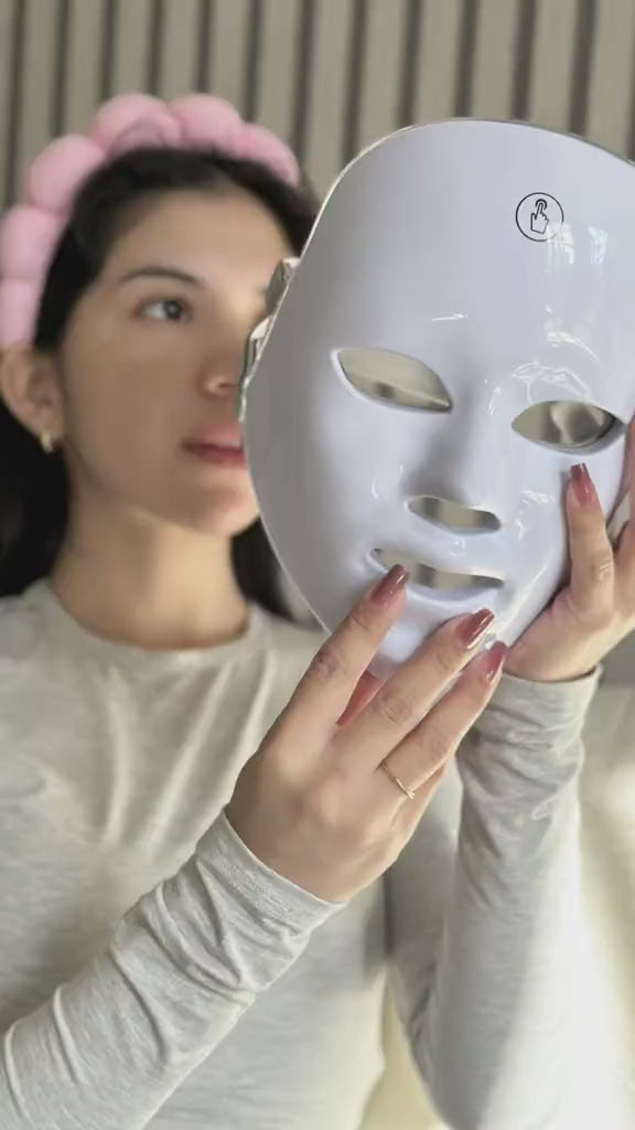 Charger la vidéo : Éliminer les acné, rides,ridules,et d&#39;autres problèmes de peau lumière led de traitement naturel, plus besoin des dermatologues pour traiter les problèmes De peau